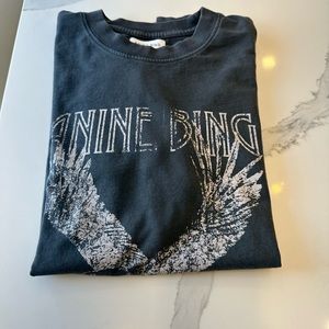 Anine bing over size tshirt.